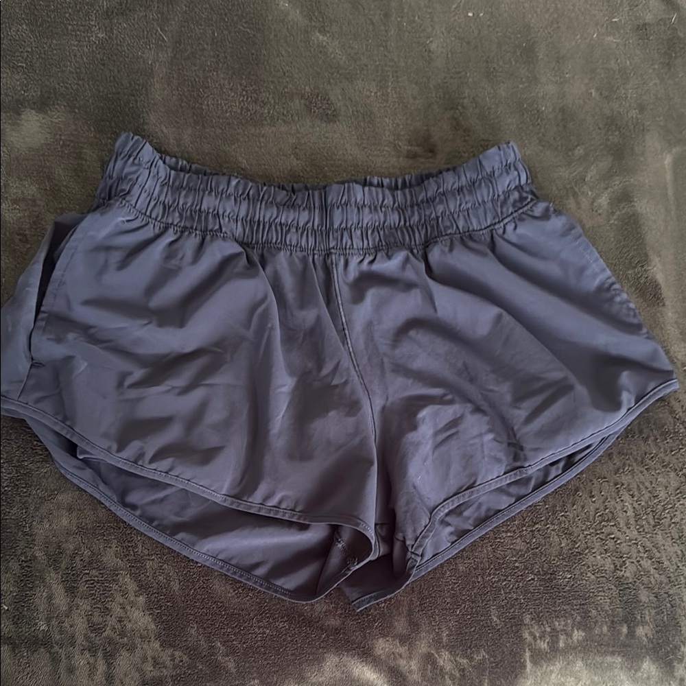 Aerie Gray Athletic Shorts Lightweight Performance